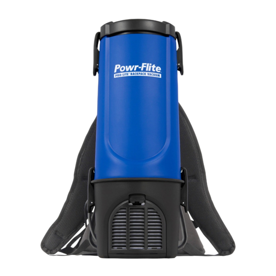 Powr-Flite BP4S-1 series Operator's Manual And Parts List