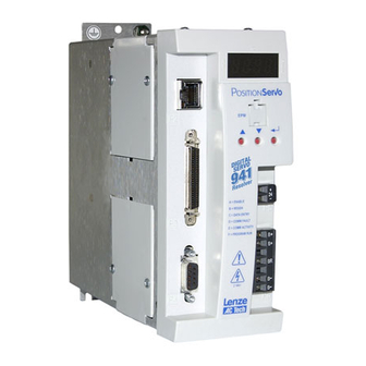 Lenze AC Tech PositionServo 940 User Manual