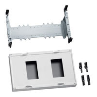Hager univers N UK21LH0 Mounting Instructions