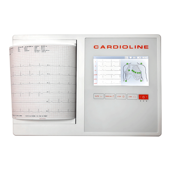 Cardioline ECG200L Manuals