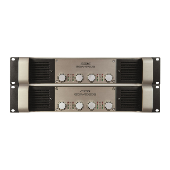 PSSO QCA 6400 Manuals