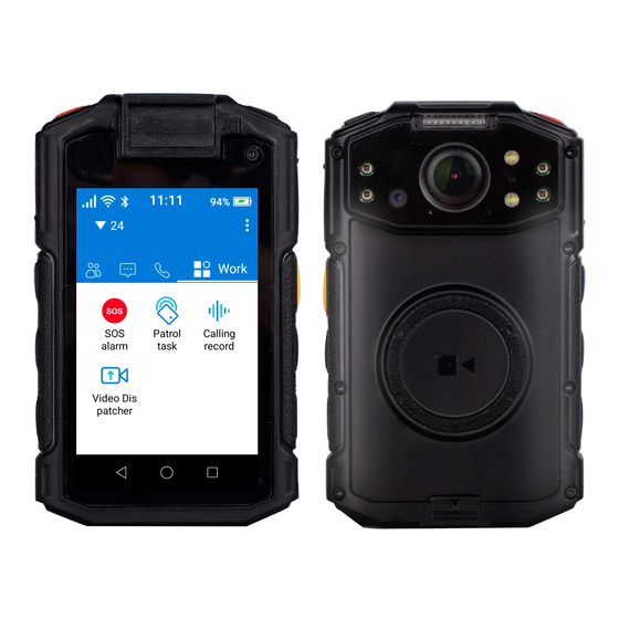 User Manuals: Inrico I-10 Body Worn Camera
