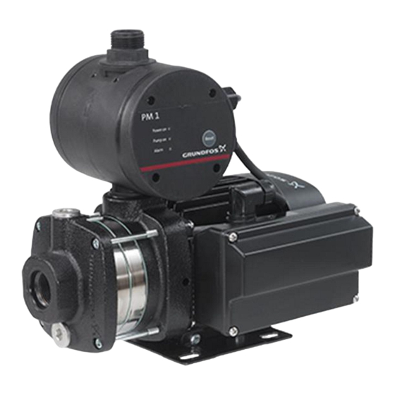 User Manuals: Grundfos CMB Water Pressure Booster