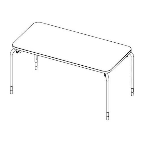 SMITH SYSTEM NUMBERS DESK 02240 Assembly Instructions Manual