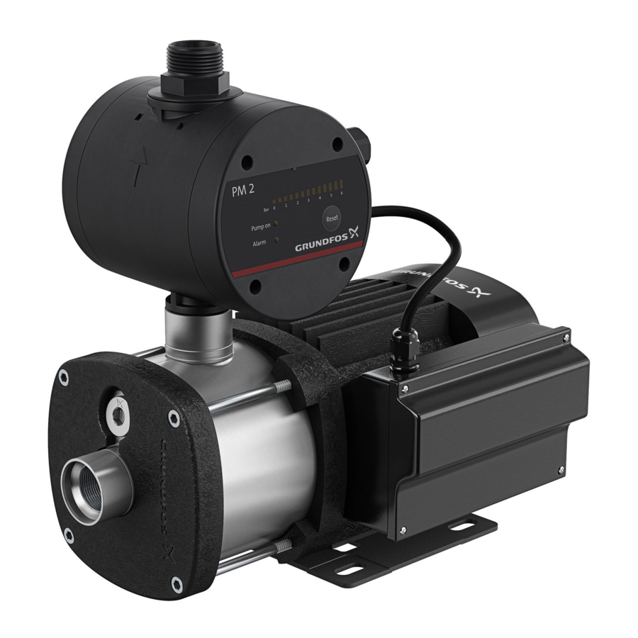 Grundfos CMB, CMB-SP Booster PM1, CMB-SP Booster PM2 Manual