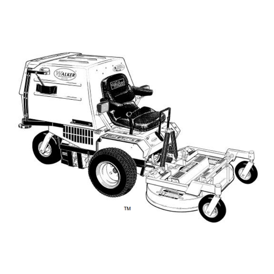 Walker MS (13 HP Illustrated Parts Manual