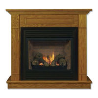 Monessen Hearth Direct Vent Gas Fireplace BDV400 Installation And Operating Instructions Manual