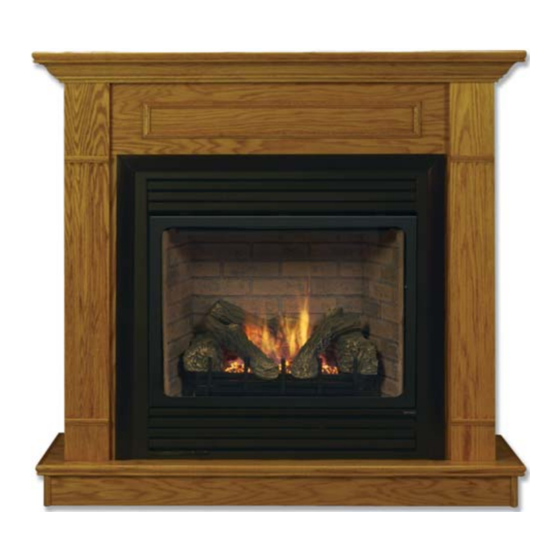 Monessen Hearth BDV300 Installation And Operating Instructions Manual