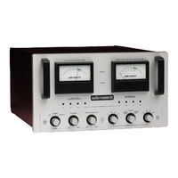 Audio Research Reference 300 Owner's Manual