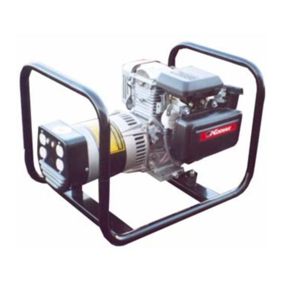 Kodiak SGA2300GC Operating Instructions And Parts Manual