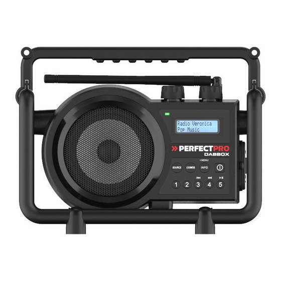 perfect pro DAB+BOX Operating Instructions Manual