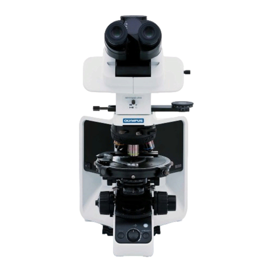 Olympus BX53-P Polarizing Microscope Manuals