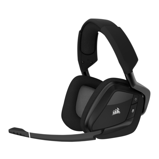 Corsair Void Pro RGB Quick Start Manual