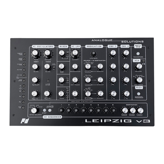Analogue Solutions Leipzig-v3 User Manual