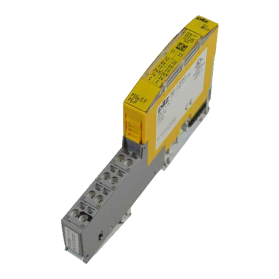 Pilz PSSu E F PS-P Power Module Manuals