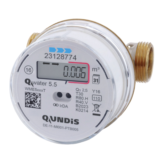 QUNDIS Q WATER 5.5 Operating Manual