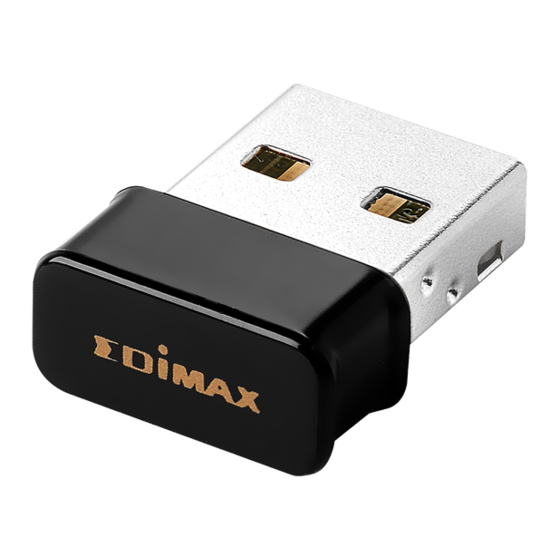 Edimax EW-7611ULB V2 Quick Installation Manual