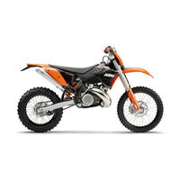 KTM 250 EXC-F EU 2009 Setup Instructions