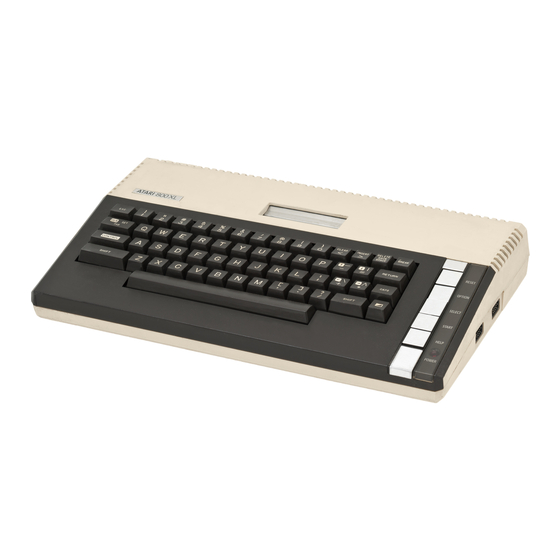 Atari 800XL Technical Service Data