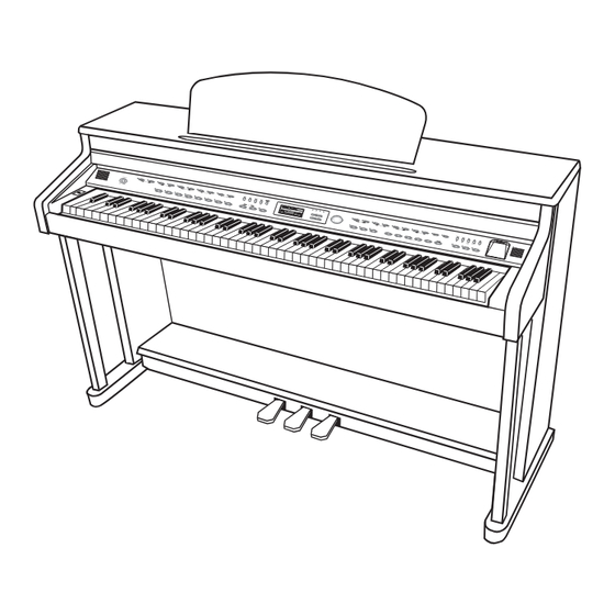 Dynatone UPRIGHT PIANO DPR2200 Owner's Manual