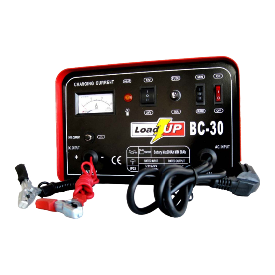 Load UP 77001 Battery Charger Manuals
