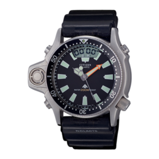 Citizen C020 Setting Instructions Manual