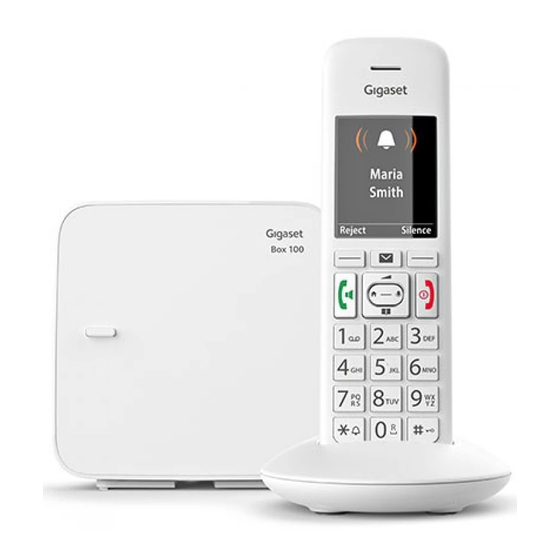 Gigaset E370 Manual