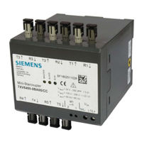 Siemens 7XV5450 0BA00 Operating Instructions Manual