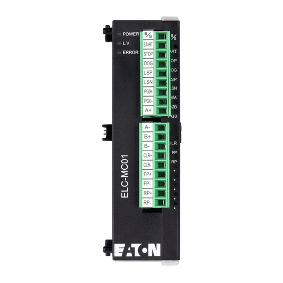 Eaton ELC-MC01 Instruction Sheet