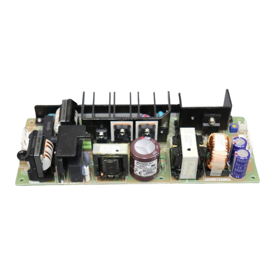 User Manuals: Densei-Lambda ZWS150PAF Series Converter