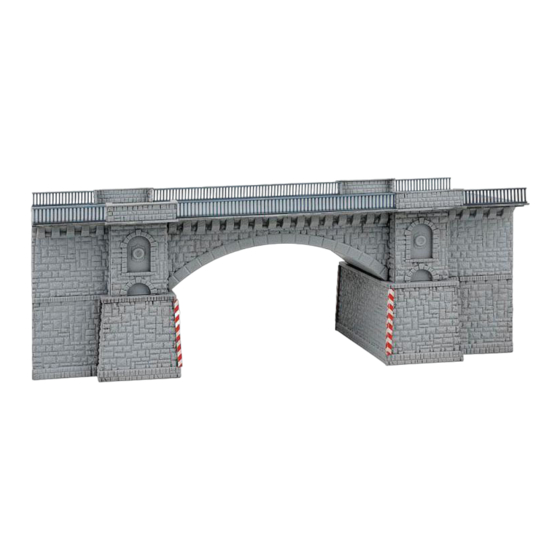 Faller RAILWAY-ROAD BRIDGE 191773 Assembly Instructions Manual