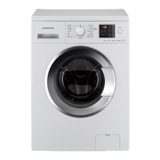 DAEWOO ELECTRONICS DWD-NP122 S Instruction Manual