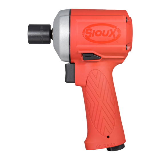 Sioux Tools IW380MP-3P Instructions-Parts List Manual