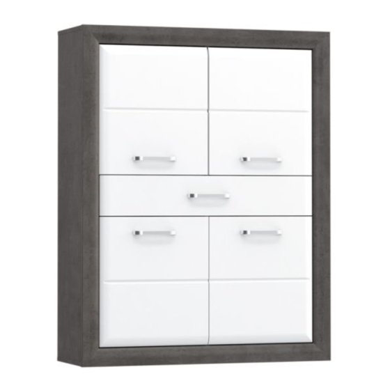 Forte ENXK421 Chest of Drawers Manuals