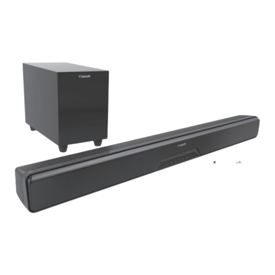 Klipsch RSB-8 Manual