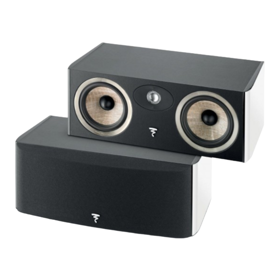 Focal ARIA CC900 WHITE HG Manuals