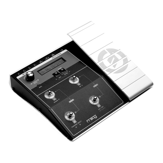 Moog MP-201 Manual