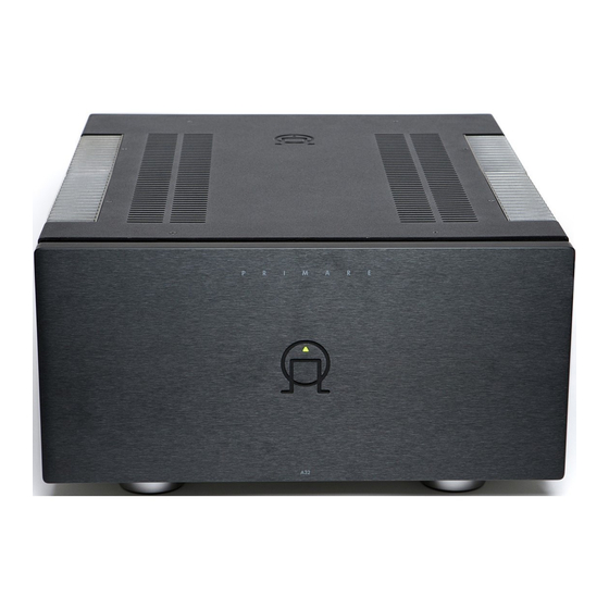 Primare A32 User Manual