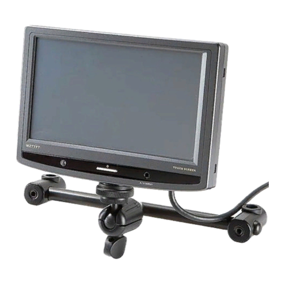 Audiovox MZ7TFT Installation And Operation Manual