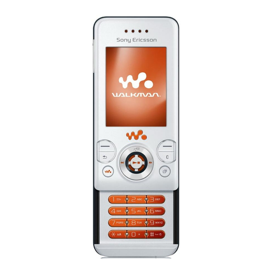 Sony Ericsson  W580i User Manual