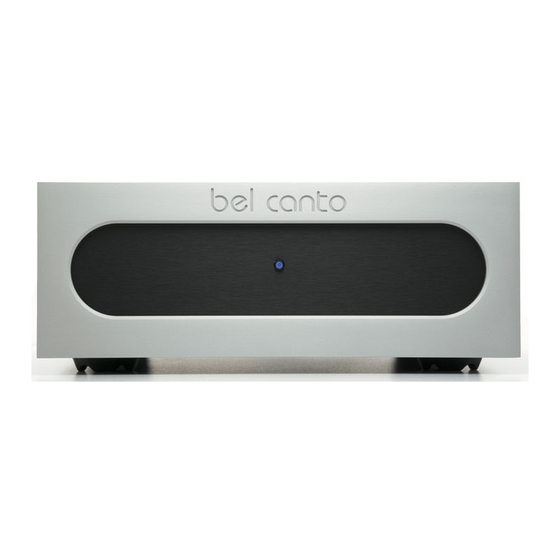 Bel Canto S500 User Manual