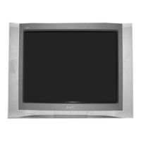 Sony TRINITRON KV-34FV310 Service Manual