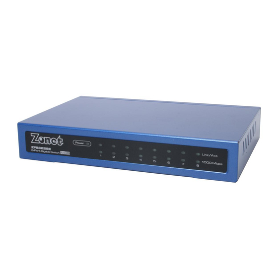 Zonet ZFS3228E Quick Installation Manual