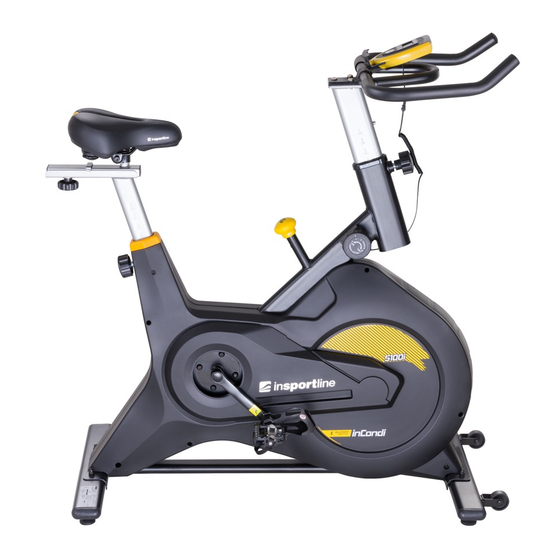 Insportline S100i Manual