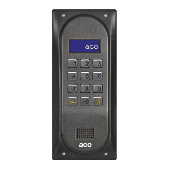 ACO CDNP6ACC Manuals