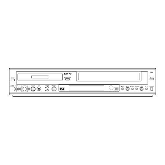 Sanyo DRW-1000 Quick Start Manual