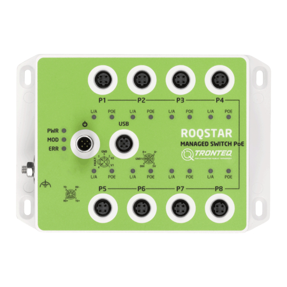 TRONTEQ ROQSTAR Installation Manual