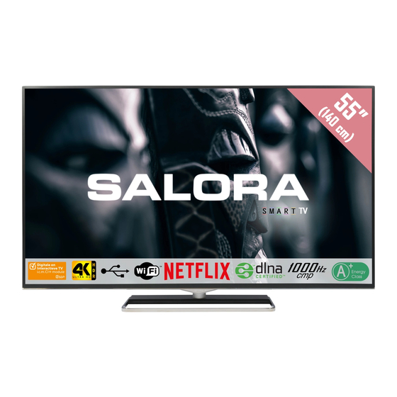 Salora 55UHX4500 Operating Instructions Manual