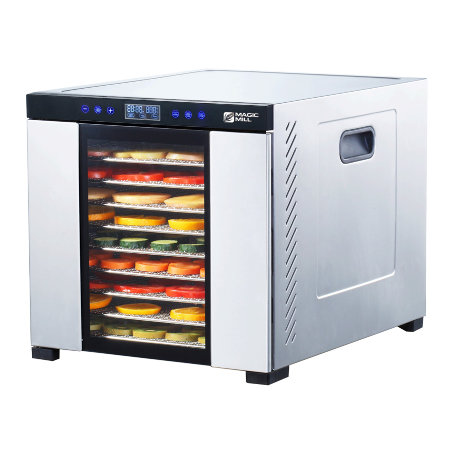 Magic Mill MFD-1010 - Food Dehydrator Manual