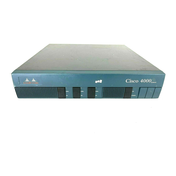 Cisco EF4116 Manuals